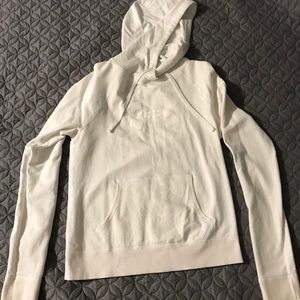 Women’s under armour size medium white hoodie